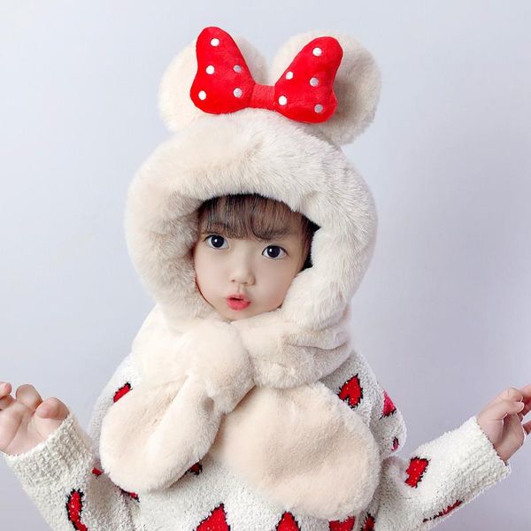 berets children bowknot hat scarf autumn winter boys girls cute cartoon ear cap thicken warm plus fleece kids, Blue;gray
berets children bowknot hat scarf autumn winter boys girls cute cartoon ear cap thicken warm plus fleece kids, Blue;gray