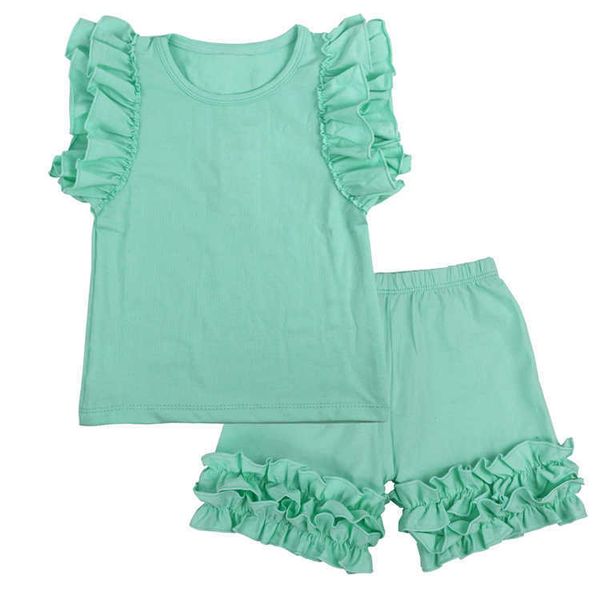 girls summer clothes kids clothing baby girls sets ruffle tank +shorts children outfits clothing set shorts set10 colors p0831, White
girls summer clothes kids clothing baby girls sets ruffle tank +shorts children outfits clothing set shorts set10 colors p0831, White