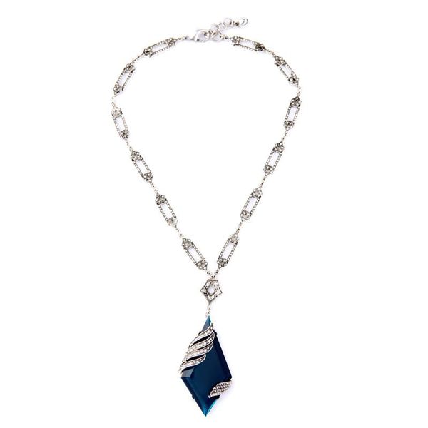 pendant necklaces cocktail party dress match gorgeous blue necklace silver color plating geometric fashion jewelry
pendant necklaces cocktail party dress match gorgeous blue necklace silver color plating geometric fashion jewelry