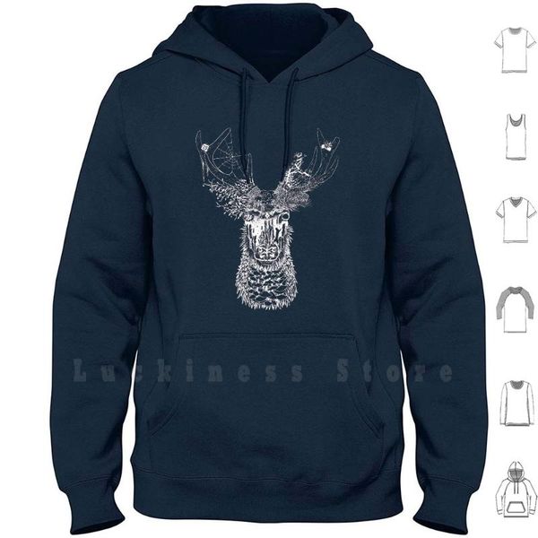 nature deer ( white ) hoodies long sleeve black and stag plants forest spirit guardian men's & sweatshirts
nature deer ( white ) hoodies long sleeve black and stag plants forest spirit guardian men's & sweatshirts