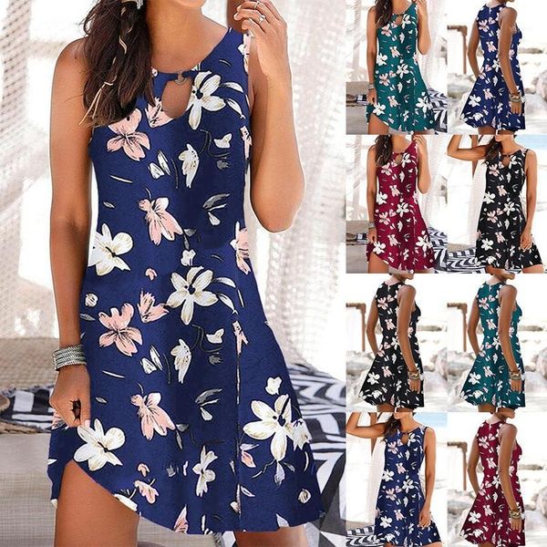 casual dresses fashion plus size womens v-neck print sleeveless summer dress loose party mini vestidos de mujer, Black;gray
casual dresses fashion plus size womens v-neck print sleeveless summer dress loose party mini vestidos de mujer, Black;gray