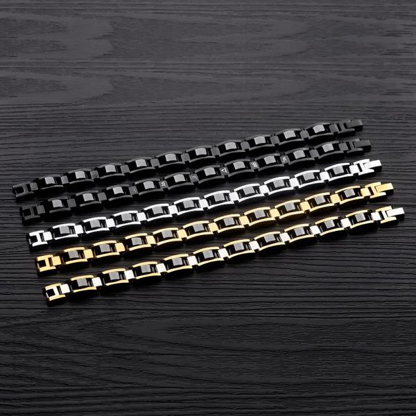 charm bracelets fashion personality jewelry men's titanium steel bracelet domineering coarse magnet comfortable toggle-clasps classic, Golden;silver
charm bracelets fashion personality jewelry men's titanium steel bracelet domineering coarse magnet comfortable toggle-clasps classic, Golden;silver