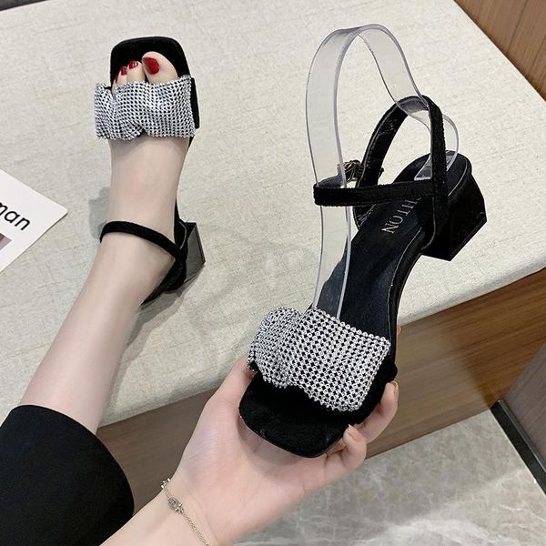 sandals buckle strap clear heels comfort shoes for women 2021 summer high female med high-heeled rhinestone medium beige block f, Black
sandals buckle strap clear heels comfort shoes for women 2021 summer high female med high-heeled rhinestone medium beige block f, Black