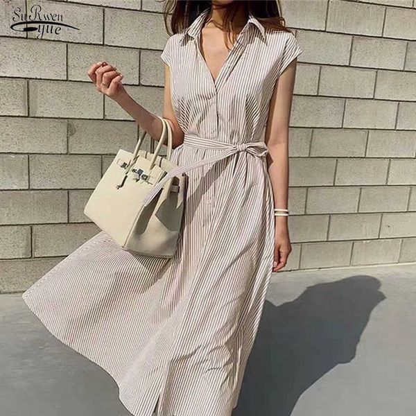 loose women dresses summer plus size casual party dress sleeveless high waist dresses office long striped robe femme 10389 210527, Black;gray
loose women dresses summer plus size casual party dress sleeveless high waist dresses office long striped robe femme 10389 210527, Black;gray