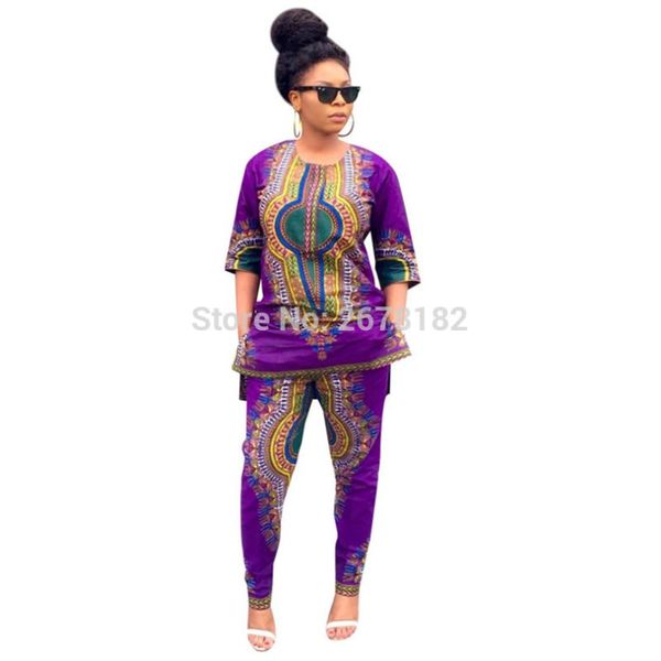 two piece dress 2021 autumn summer femme o neck african printed women suits long trousers 2 set casual party loose playsuit overalls, White
two piece dress 2021 autumn summer femme o neck african printed women suits long trousers 2 set casual party loose playsuit overalls, White