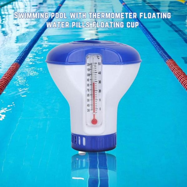 pool & accessories floating chlorine and bromine tabs dispenser with thermometer swimming
pool & accessories floating chlorine and bromine tabs dispenser with thermometer swimming