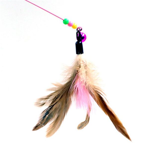 cat toys pet teaser toy creative interactive rod wand catcher funny kitten feather wire chaser accessories
cat toys pet teaser toy creative interactive rod wand catcher funny kitten feather wire chaser accessories