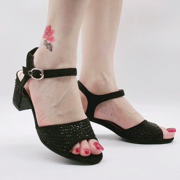 dress shoes black red silver suede summer sandals with rhinestone shiny square heeled for women ladies pumps high
dress shoes black red silver suede summer sandals with rhinestone shiny square heeled for women ladies pumps high