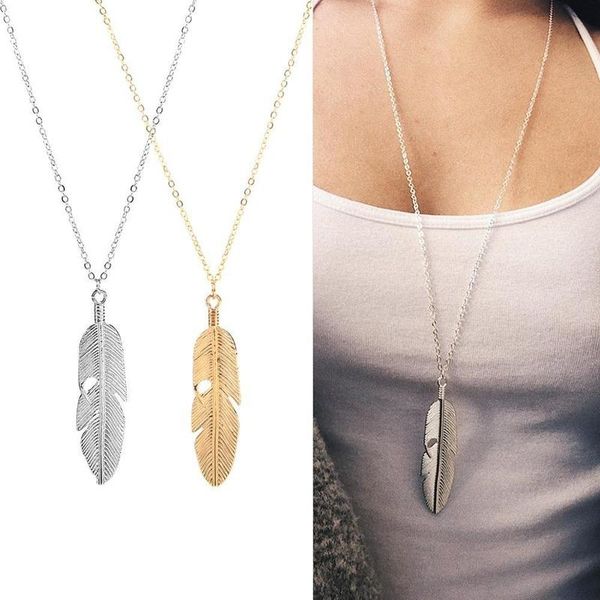 chains fashion feather necklaces for women long sweater chain jewelry gifts leaf pendants chocker necklace, Silver
chains fashion feather necklaces for women long sweater chain jewelry gifts leaf pendants chocker necklace, Silver