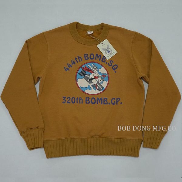 men's hoodies & sweatshirts bob dong 444th bomb.sq. cartoon paheavyweight sweatshirt heavyweight crewneck pullover, Black
men's hoodies & sweatshirts bob dong 444th bomb.sq. cartoon paheavyweight sweatshirt heavyweight crewneck pullover, Black
