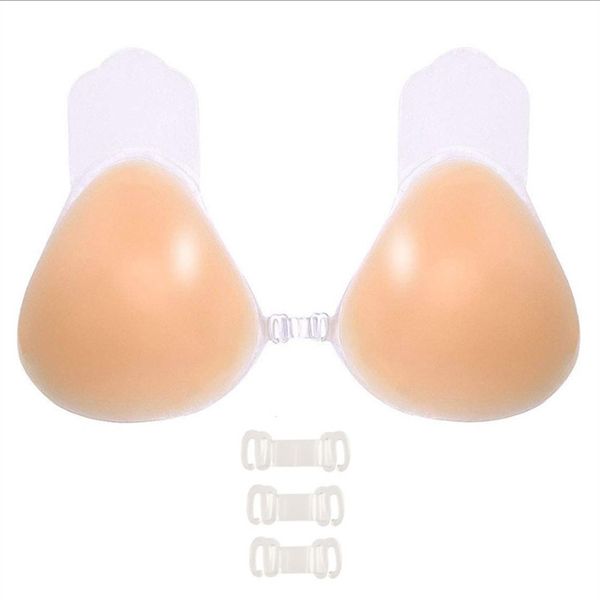 women silicone bra lift invisible push up s//l/xl size anti-slip waterdrop shape boob adhesive pads stickers, Black;white 
women silicone bra lift invisible push up s//l/xl size anti-slip waterdrop shape boob adhesive pads stickers, Black;white