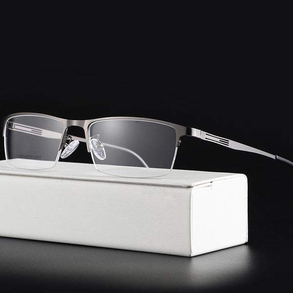 fashion sunglasses frames factory direct sales of high-end titanium alloy business men's frame glasses metal half-frame, Black
fashion sunglasses frames factory direct sales of high-end titanium alloy business men's frame glasses metal half-frame, Black