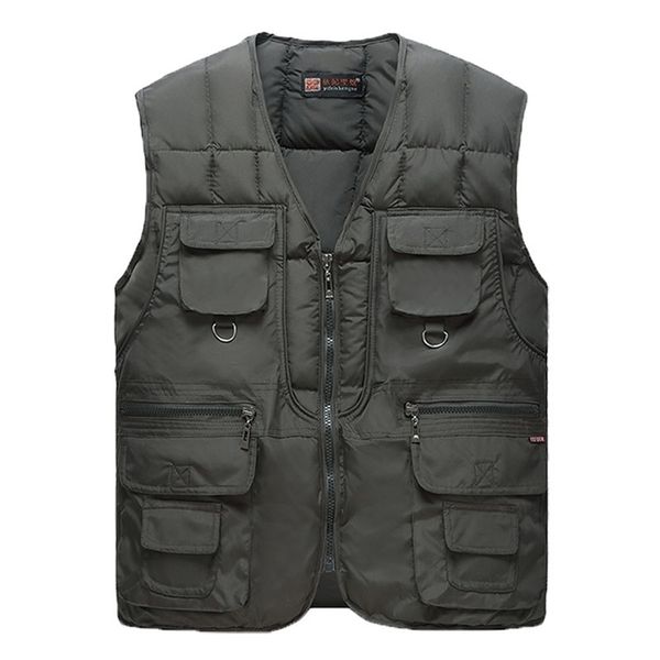 cotton warm vest man winter with many pockets male sleeveless jacket men fashion zipper pro journalist waistcoat wfy41 210925, Black;white
cotton warm vest man winter with many pockets male sleeveless jacket men fashion zipper pro journalist waistcoat wfy41 210925, Black;white