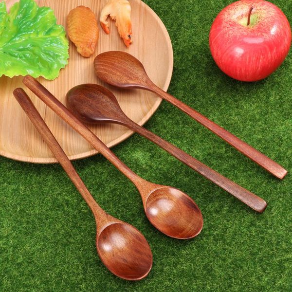 spoons 4 pcs wooden long handle stirring portable eating mixing soup eco friendly table home kitchen utensi
spoons 4 pcs wooden long handle stirring portable eating mixing soup eco friendly table home kitchen utensi