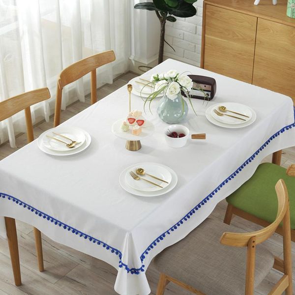 table cloth simple pure white tablecloth nordic style thick able blue fur balls cover christmas decoration festival fabric 1
table cloth simple pure white tablecloth nordic style thick able blue fur balls cover christmas decoration festival fabric 1
