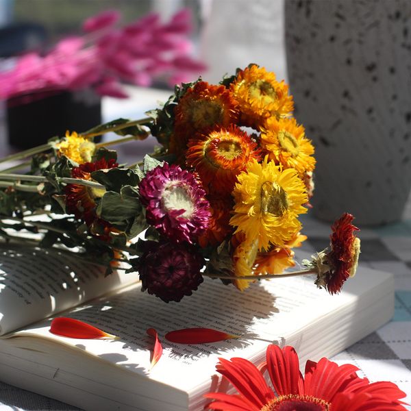 15pcs of special offer bouquet natural daisy gerbera sunflower living room dining table decoration european and american style
15pcs of special offer bouquet natural daisy gerbera sunflower living room dining table decoration european and american style