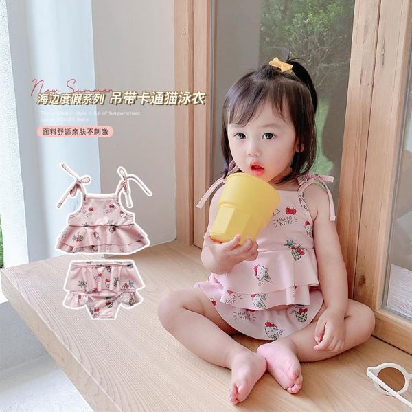 one-pieces toddler girl bathing suit two piece baby bath tub born set child lovely cartoon summer fashion polka dots swimwear, Black
one-pieces toddler girl bathing suit two piece baby bath tub born set child lovely cartoon summer fashion polka dots swimwear, Black