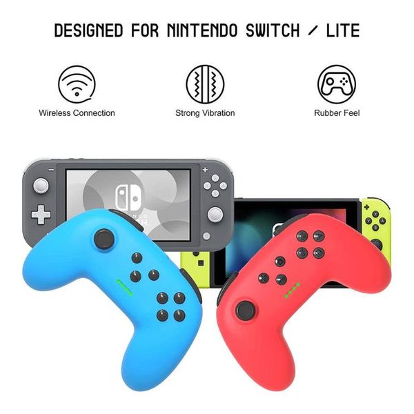 game controllers & joysticks wireless portable rechargeable gamepads for ns video consoles games accessories drop wholesale
game controllers & joysticks wireless portable rechargeable gamepads for ns video consoles games accessories drop wholesale
