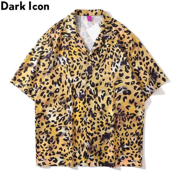 yellow leopard hawaiian shirt men vintage turn-down collar polo shirt street summer men's shirts 210603, White;black
yellow leopard hawaiian shirt men vintage turn-down collar polo shirt street summer men's shirts 210603, White;black