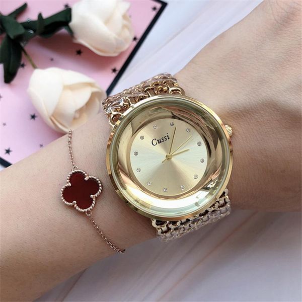 wristwatches 2021 cussi women's watch gold ladies dress watches women quartz wristwatch relogio feminino femme large dial, Slivery;brown
wristwatches 2021 cussi women's watch gold ladies dress watches women quartz wristwatch relogio feminino femme large dial, Slivery;brown