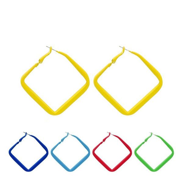 hoop & huggie painting colorful women earrings big square geometric red blue green yellow color statement ear ring earlobe hoops jewelry, Golden;silver
hoop & huggie painting colorful women earrings big square geometric red blue green yellow color statement ear ring earlobe hoops jewelry, Golden;silver