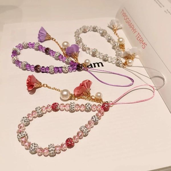 keychains mobile phone straps ornaments accessories anti-lost lanyard flowers pendant, Silver
keychains mobile phone straps ornaments accessories anti-lost lanyard flowers pendant, Silver