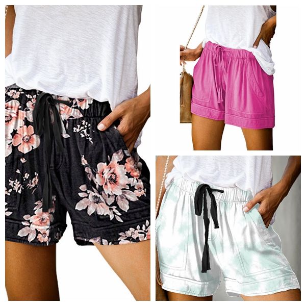 women's shorts printed 2021 high waist women casual street vacation beach, White;black
women's shorts printed 2021 high waist women casual street vacation beach, White;black