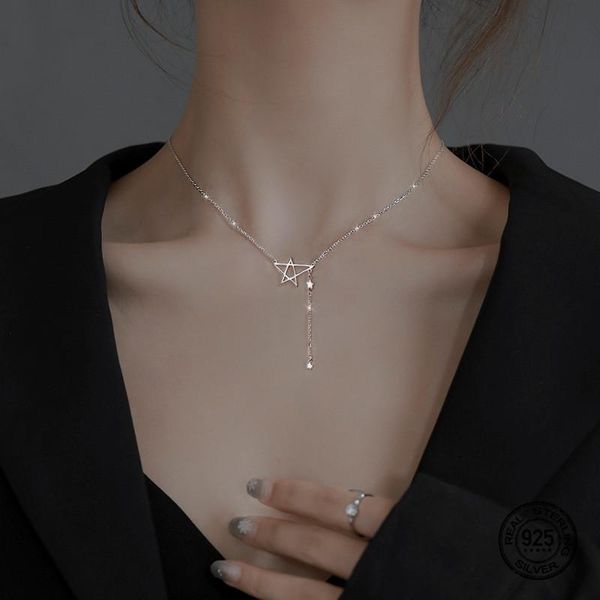 chains silver hollow star tassel chain necklaces for women simple choker fashion clavicle link student party girls jewelry accessories
chains silver hollow star tassel chain necklaces for women simple choker fashion clavicle link student party girls jewelry accessories