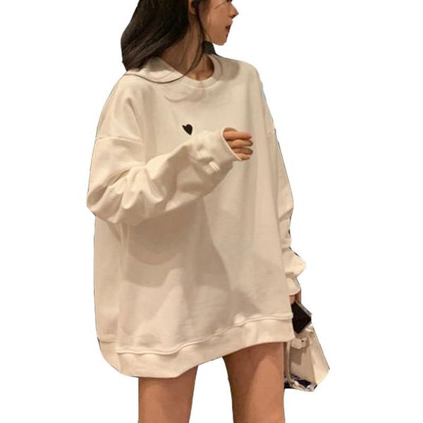 women's hoodies & sweatshirts winter plus velvet thickened mid-length size lazy ladies sweatshirt round neck solid color casual women p, Black
women's hoodies & sweatshirts winter plus velvet thickened mid-length size lazy ladies sweatshirt round neck solid color casual women p, Black