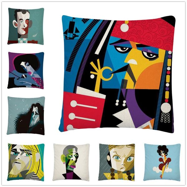 cushion/decorative pillow world celebrities abstract patterns linen cushion cover pillowcase home sofa car decoration pillowcase45x45 cm
cushion/decorative pillow world celebrities abstract patterns linen cushion cover pillowcase home sofa car decoration pillowcase45x45 cm