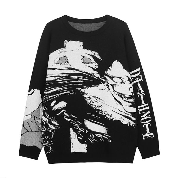 european and american style men's 3d printed sweater visual impact party punk goth round neck american sweater hoodie, Black
european and american style men's 3d printed sweater visual impact party punk goth round neck american sweater hoodie, Black