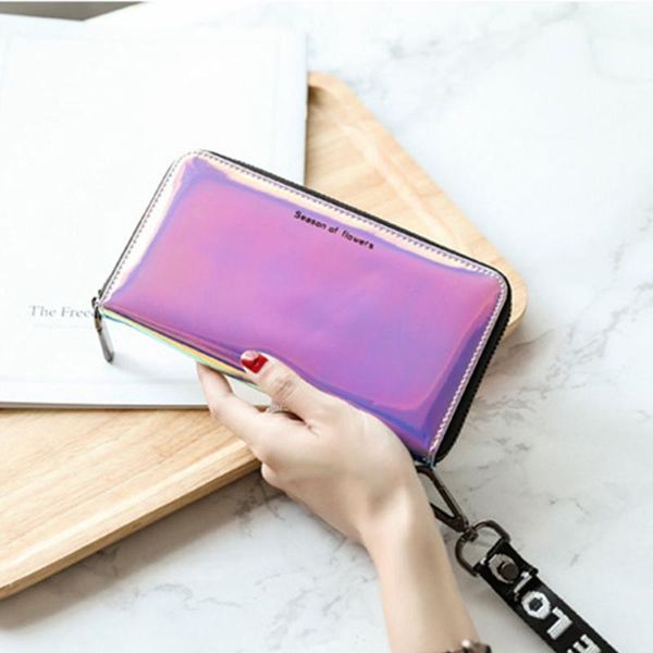 wallets women leather female purse zipper solid multi-cards holder fashion coin slim long wallet hasp laser color, Red;black
wallets women leather female purse zipper solid multi-cards holder fashion coin slim long wallet hasp laser color, Red;black