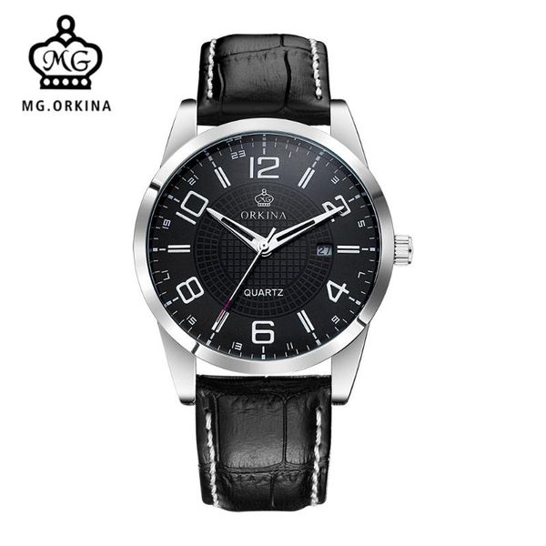 wristwatches mg.orkina japan miyota movement date display 42mm dial quartz watches 3 atm water resistant stainless steel for men, Slivery;brown
wristwatches mg.orkina japan miyota movement date display 42mm dial quartz watches 3 atm water resistant stainless steel for men, Slivery;brown