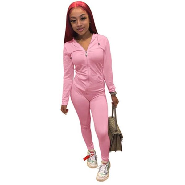women's two piece pants women 2 outfits 2022 spring solid color hooded pocket zipper + pencil trousers casual sports sets qc76, White
women's two piece pants women 2 outfits 2022 spring solid color hooded pocket zipper + pencil trousers casual sports sets qc76, White