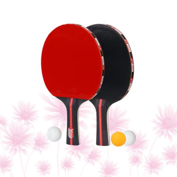 set table tennis rackets pong balls double side rubber faced beginner training racket (red) raquets
set table tennis rackets pong balls double side rubber faced beginner training racket (red) raquets