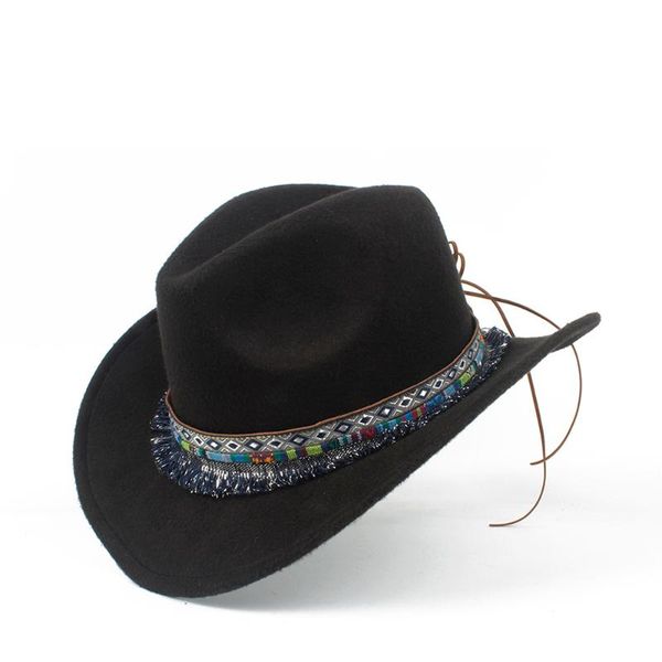 cloches child wool hollow western cowboy hat roll-up brim boy girl outblack sombrero hombre jazz cap size 52-54, Blue;gray
cloches child wool hollow western cowboy hat roll-up brim boy girl outblack sombrero hombre jazz cap size 52-54, Blue;gray