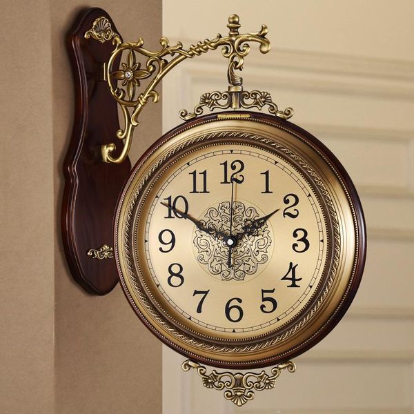 wall clocks double sided clock metal nordic vintage fashion royal style luxury horloge murale room decoration bd50zb
wall clocks double sided clock metal nordic vintage fashion royal style luxury horloge murale room decoration bd50zb
