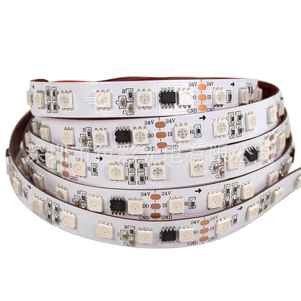 external ic magic led bead 72 lamp dc24vrgb phantom high bright not waterproof soft light belt strips
external ic magic led bead 72 lamp dc24vrgb phantom high bright not waterproof soft light belt strips