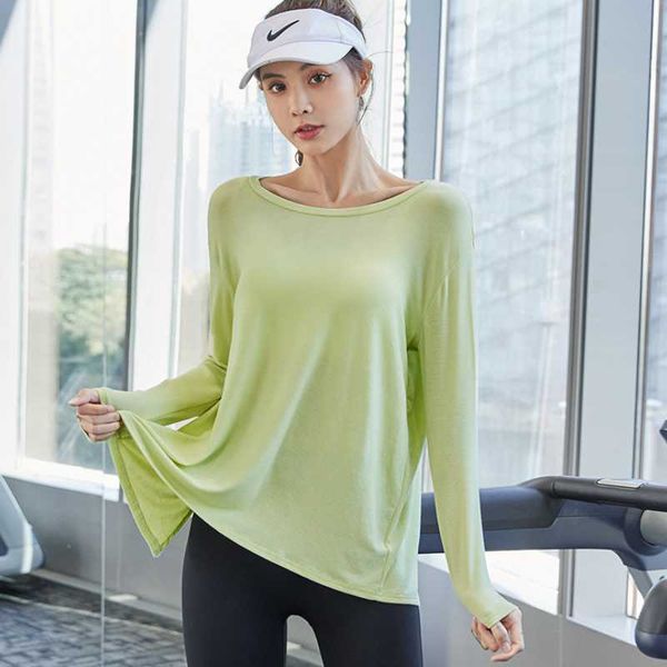 yoga outfit loose breathable women back split soild color long sleeve running sports shirt quick dry fitness gym workout
yoga outfit loose breathable women back split soild color long sleeve running sports shirt quick dry fitness gym workout