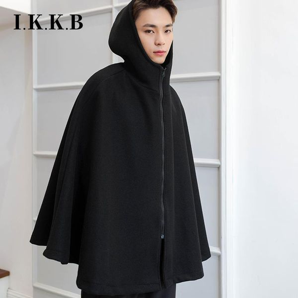 hooded korean clothes long jackets men bat type autumn and winter coat hoodie jacket male woolen cloak shawl men's trench coats, Tan;black
hooded korean clothes long jackets men bat type autumn and winter coat hoodie jacket male woolen cloak shawl men's trench coats, Tan;black