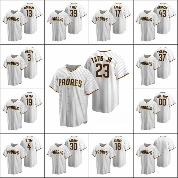 san diego 23 fernando tatis jr. 13 manny machado 19 tony gwynn men women youth custom padres white brown replica home baseball jersey s-6xl, Black
san diego 23 fernando tatis jr. 13 manny machado 19 tony gwynn men women youth custom padres white brown replica home baseball jersey s-6xl, Black