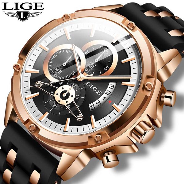 wristwatches relogio masculino 2021 watch men lige fashion business style unique silicone quartz clock male waterproof sport chronograph, Slivery;brown
wristwatches relogio masculino 2021 watch men lige fashion business style unique silicone quartz clock male waterproof sport chronograph, Slivery;brown