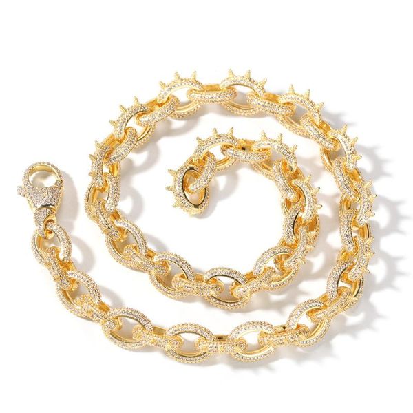 hip hop men gold and silver rivets o-chain necklace bracelet metal copper for chains
hip hop men gold and silver rivets o-chain necklace bracelet metal copper for chains