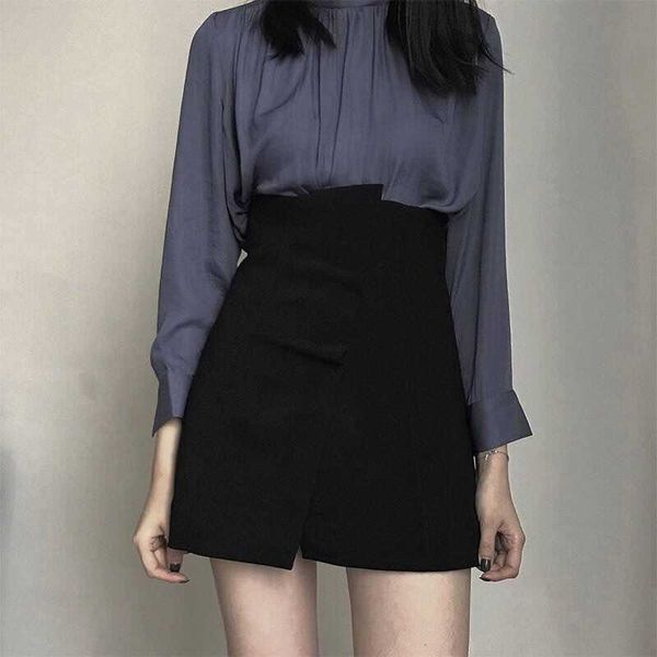 fashion women autumn mini skirt ladies single-breasted hips-wrapped a-line high waist pencil skirts 210601, Black
fashion women autumn mini skirt ladies single-breasted hips-wrapped a-line high waist pencil skirts 210601, Black