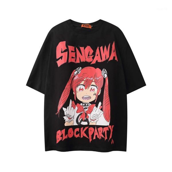 anime cute girl printed t shirt men hip japanese streetwear manga harajuku cotton short sleeve summer couple fashion tshirt men's t-shi, White;black
anime cute girl printed t shirt men hip japanese streetwear manga harajuku cotton short sleeve summer couple fashion tshirt men's t-shi, White;black
