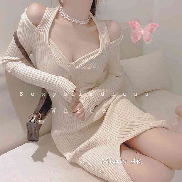 casual dresses autumn winter thick slim v-neck twist split solid long sleeve halter knitted dress wrap hip korean fashion wild vestido mujer, Black;gray
casual dresses autumn winter thick slim v-neck twist split solid long sleeve halter knitted dress wrap hip korean fashion wild vestido mujer, Black;gray