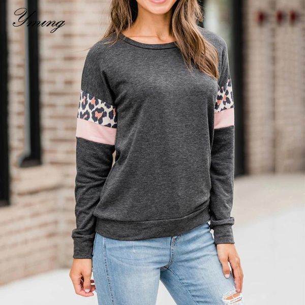 long sleeve shirts women patchwork leopard blouse woman fashion ladies female blusas o neck tunic office clothes boho women's blouses, White
long sleeve shirts women patchwork leopard blouse woman fashion ladies female blusas o neck tunic office clothes boho women's blouses, White