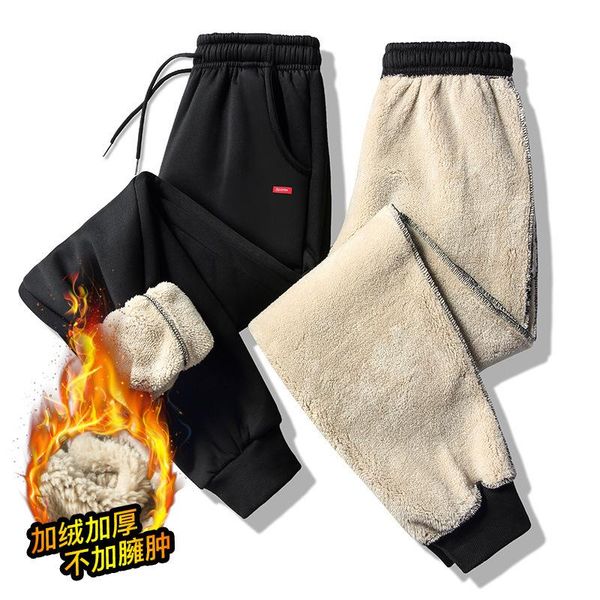 men's pants xc-thicken sweatpants winter plus velvet padded trousers slim large size warm solid trend sports jogges m-7xl, Black
men's pants xc-thicken sweatpants winter plus velvet padded trousers slim large size warm solid trend sports jogges m-7xl, Black