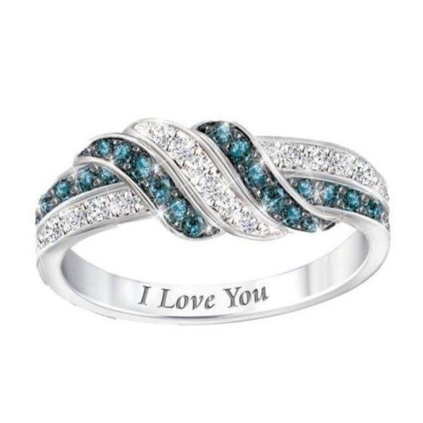 fashion two color crystal letter i love you ring for women elegant wedding engagement statement ring valentines day gift, Slivery;golden
fashion two color crystal letter i love you ring for women elegant wedding engagement statement ring valentines day gift, Slivery;golden