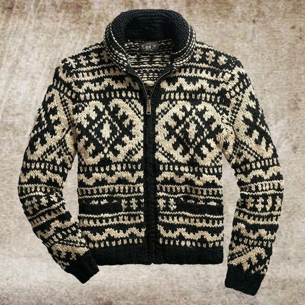 men's sweaters fashion men's clothing autumn and winter jacquard knitted jacket lapel collar long-sleeved sweater man coat yoxp, White;black
men's sweaters fashion men's clothing autumn and winter jacquard knitted jacket lapel collar long-sleeved sweater man coat yoxp, White;black